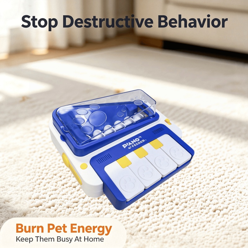 Dog Interactive Piano Treat Di - Dog Puzzle Feeder Toy ulasan dan harga