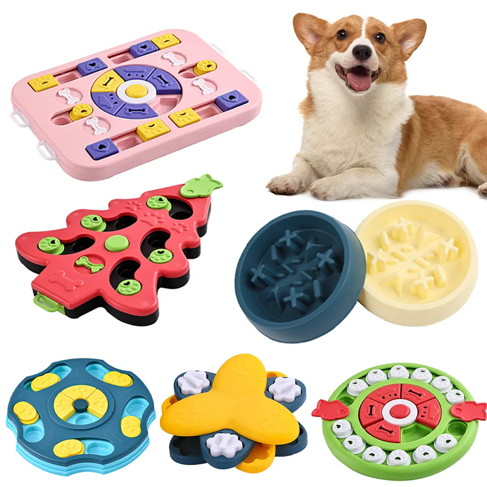 Puppy IQ Food Dispenser Slowly - Dog Puzzle Feeder Toy ulasan dan harga