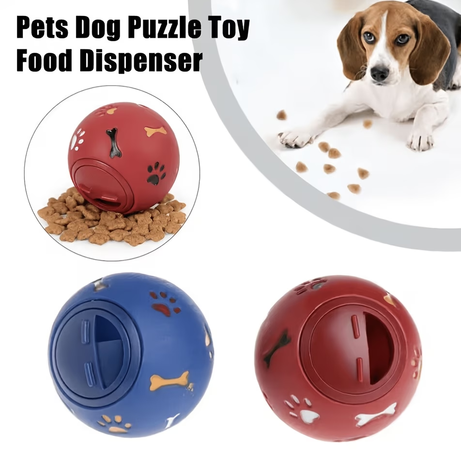 Treat‑Dispensing Ball For Dogs - Dog Puzzle Feeder Toy ulasan dan harga