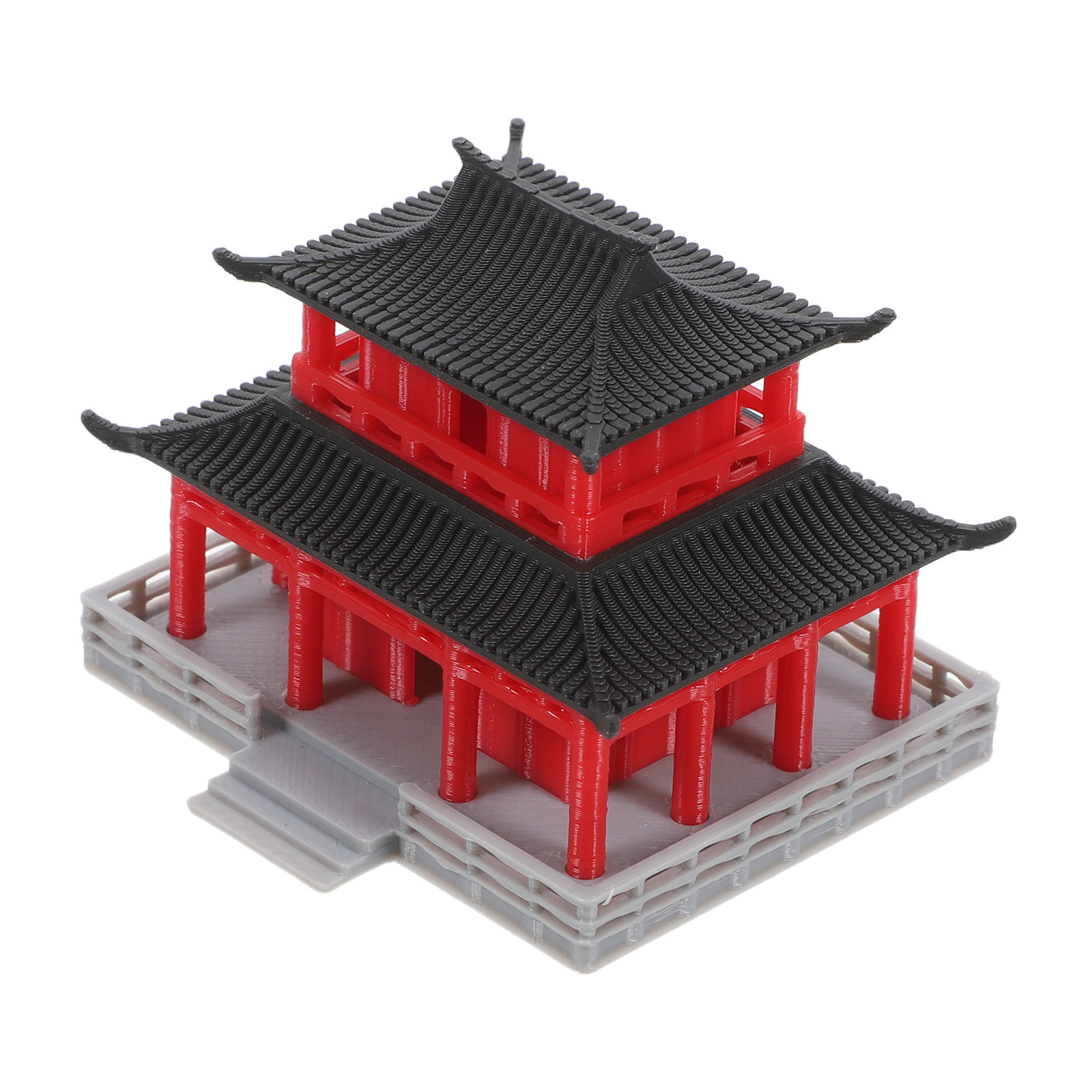 Chinese Ancient Pavilion Black - Aquarium ulasan dan harga