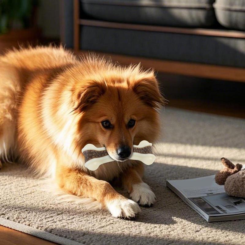 Dog Bone Toy Interactive Clean - Teeth Cleaning Dog Chew Bone ulasan dan harga