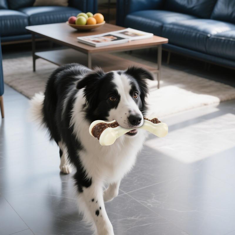 Dog Bone Toy Interactive Clean - Teeth Cleaning Dog Chew Bone ulasan dan harga