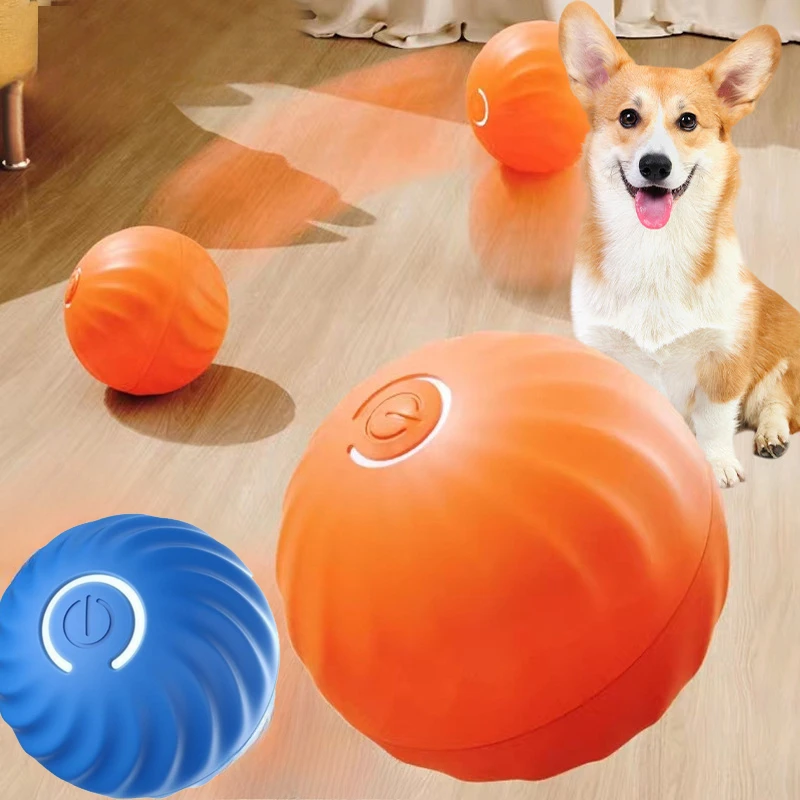 SS Pet Toy Ball Automatic Movi - Automatic Moving Dog Ball ulasan dan harga
