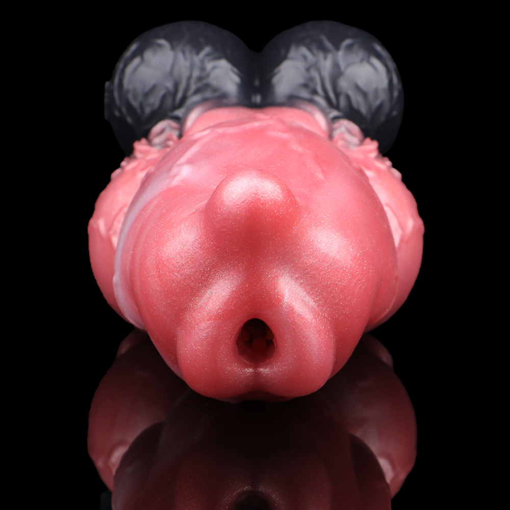 SHAZ Real Dog Dildo Sheath Pen - Suction Cup Dog Tug Toy ulasan dan harga