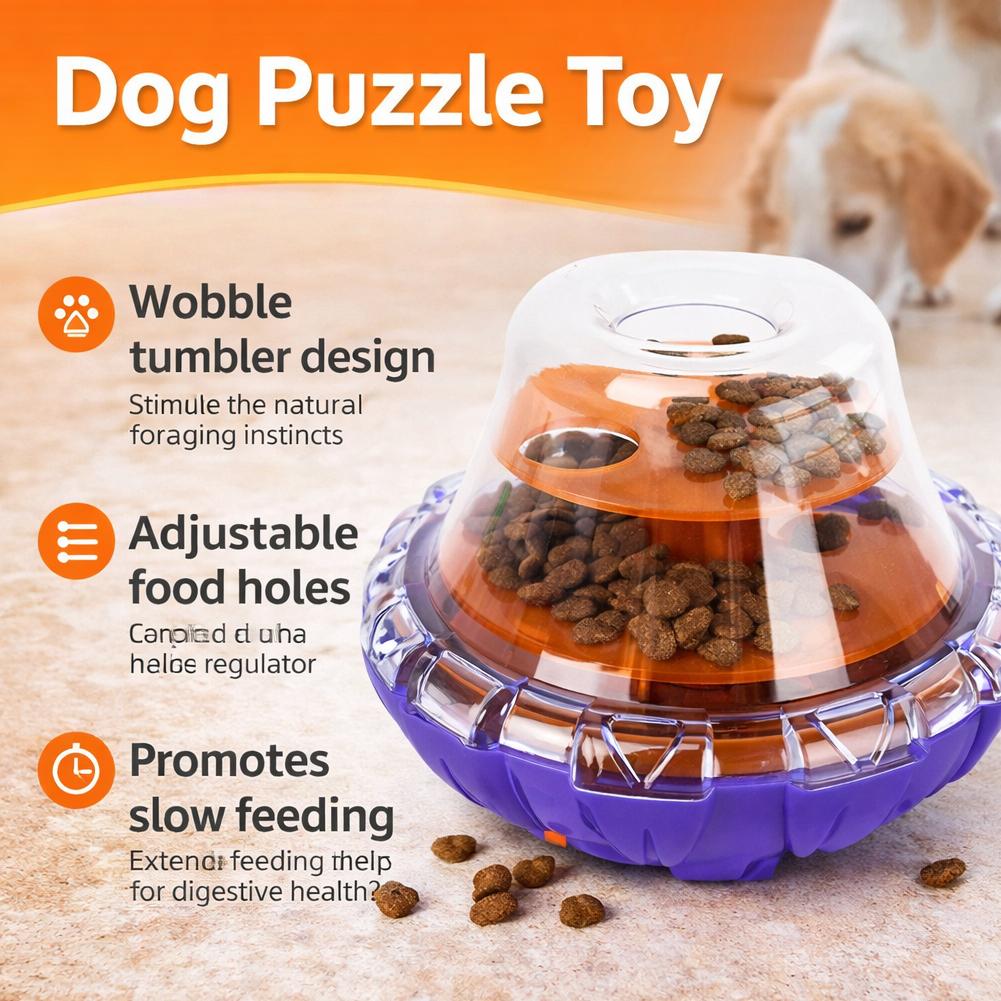 Interactive Dog Puzzle Toy Slo - Dog Puzzle Feeder Toy ulasan dan harga