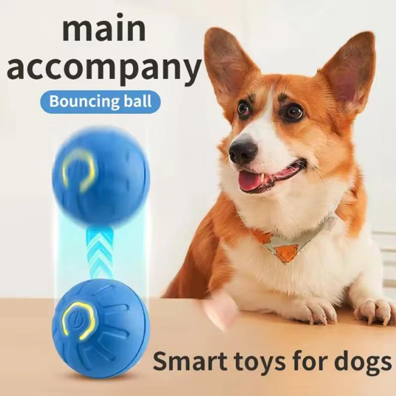Intelligent Interactive Pet To - Automatic Moving Dog Ball ulasan dan harga