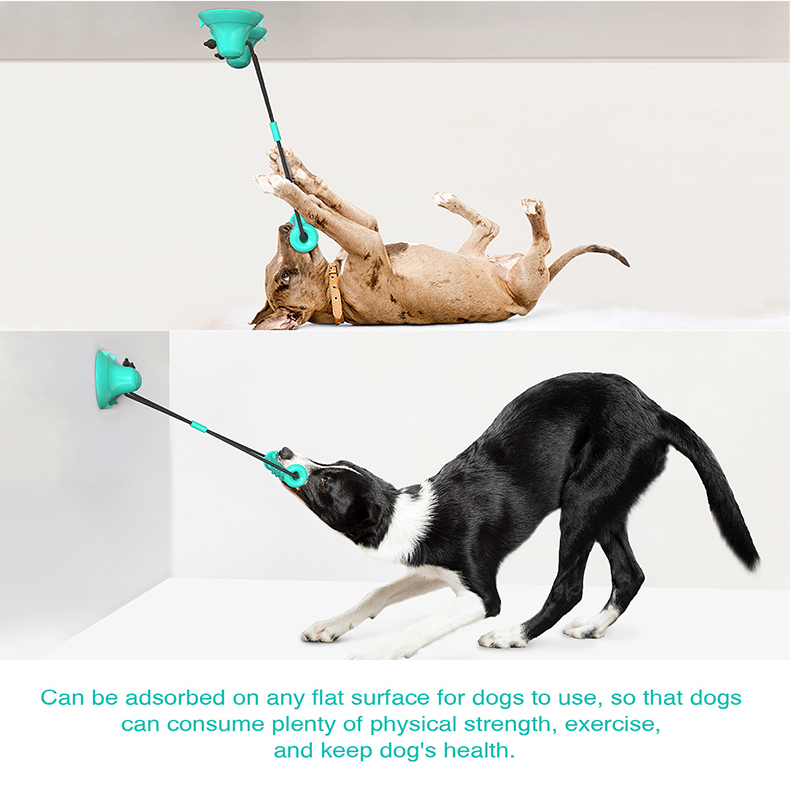 Dual Suction Cup Dog Chew Tug  - Dog Rope Toy Aggressive Chewers ulasan dan harga