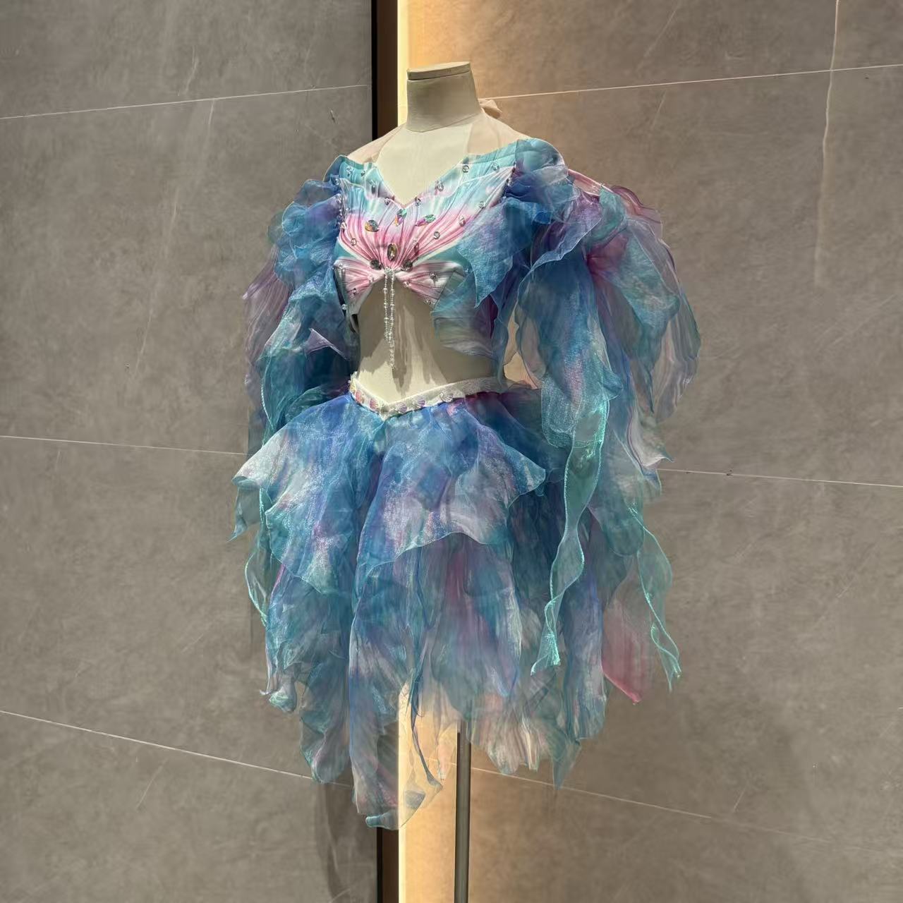 Mermaid Water Dance Skirt Prin - Aquarium ulasan dan harga