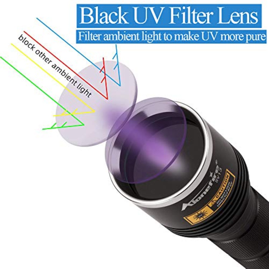 SV13 15W 365nm UV Flashlight R - Pet Beds ulasan dan harga