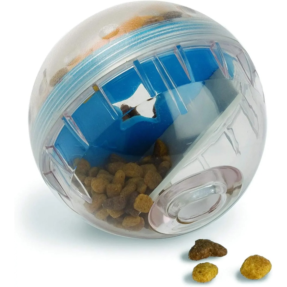 IQ Treat Ball Dog Treat Dispen - Indestructible Dog Chew Toy ulasan dan harga